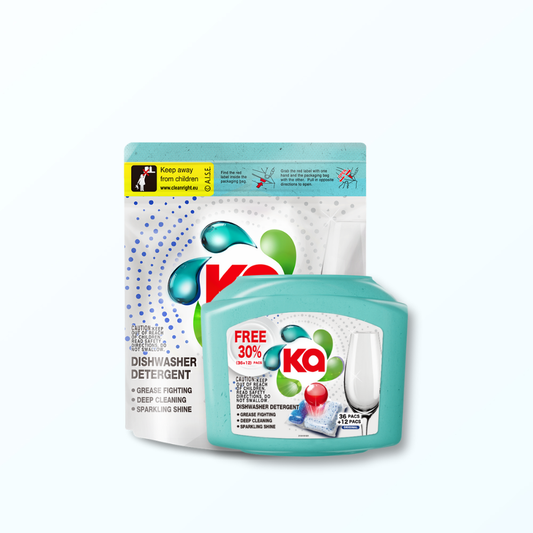 Ka Dishwasher Detergent Pods 12g 36pcs/48pcs + 24pcs Refill