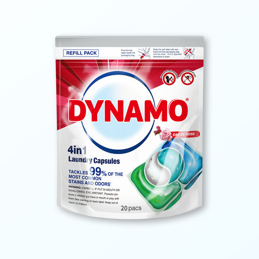 DYNAMO 4in1 Plant Based Laundry Capsules Refill Pack 20Pods
