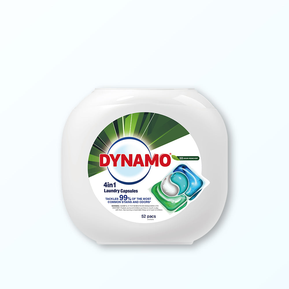 DYNAMO 4in1 Plant Based Laundry Capsules 52Pods