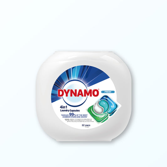 DYNAMO 4in1 Plant Based Laundry Capsules 52Pods