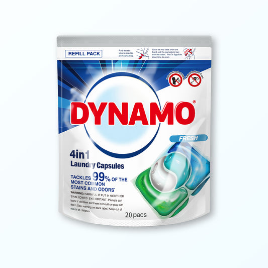 DYNAMO 4in1 Plant Based Laundry Capsules Refill Pack 20Pods