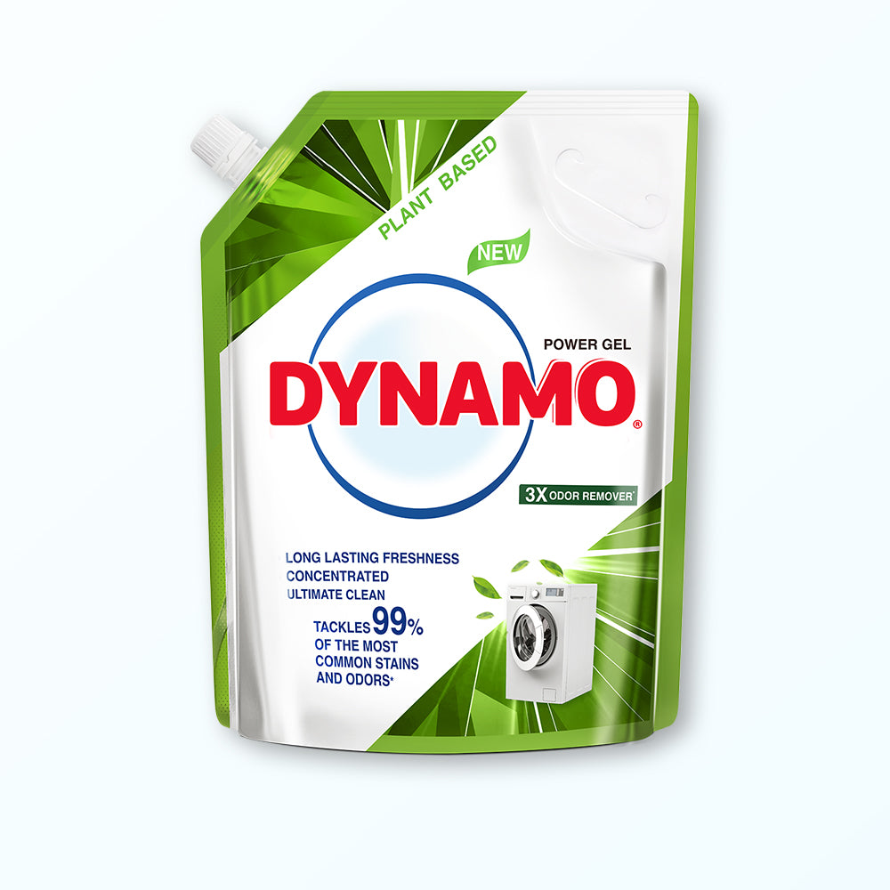 DYNAMO Plant Based Laundry Liquid Detergent Refill Pack 2.2kg/2.4kg