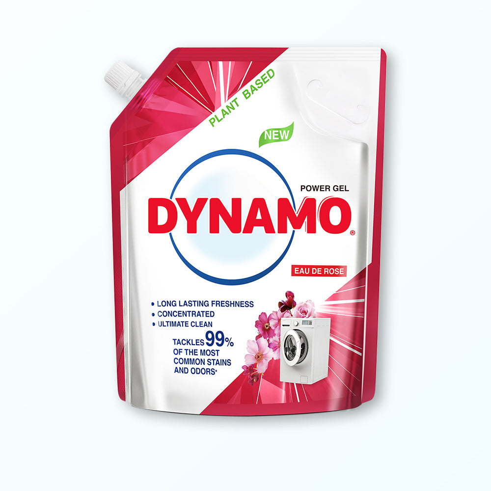 DYNAMO Plant Based Laundry Liquid Detergent Refill Pack 2.2kg/2.4kg