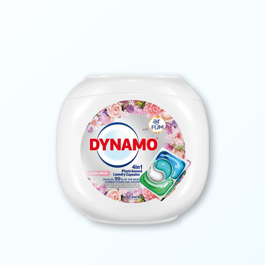 DYNAMO x ar FÜM 4in1 Plant Based Laundry Capsules 52 Pods [NEW LAUNCH]
