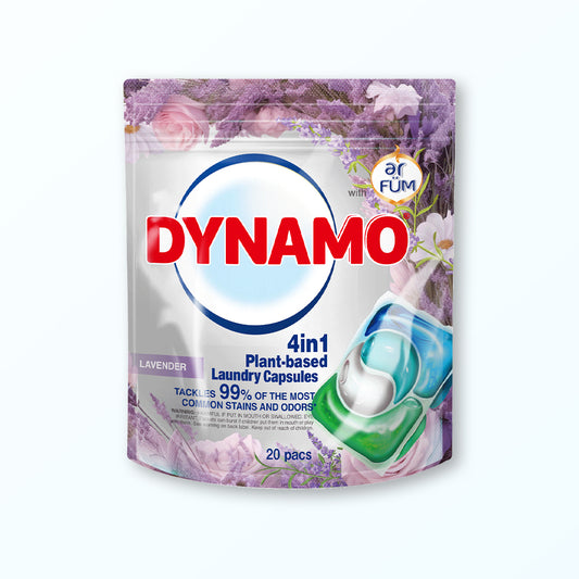 DYNAMO x ar FÜM 4in1 Plant Based Laundry Capsules Refill Pack 20Pods [NEW LAUNCH]