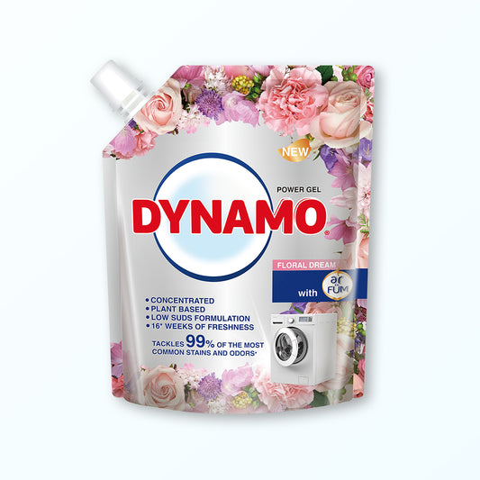DYNAMO Plant Based Laundry Liquid Detergent Refill Pack 1.5kg