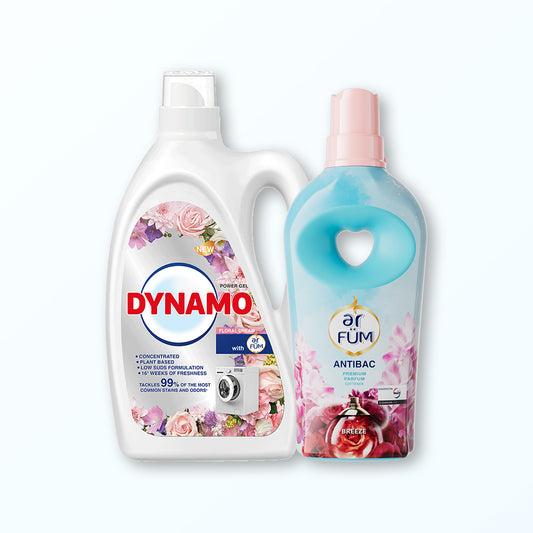 ESHOP 9.9 BUNDLE SET 1 - DYNAMO X ARFUM SERIES Detergent & Softener