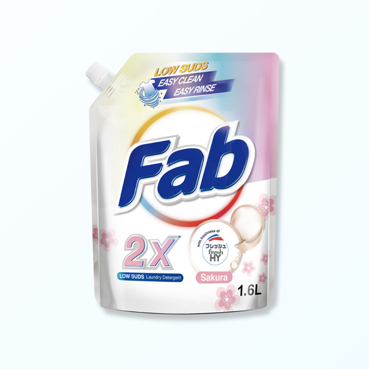 Fab Enzymatic Action Concentrated Detergent Refill 1.6L