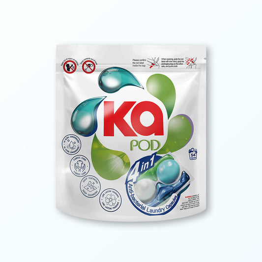 Ka 4in1 Laundry Capsules Refill Pack 54 Pods - Universal