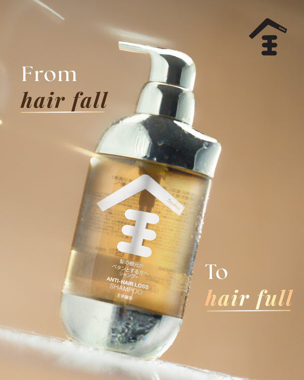 From hair fall to hair full with Seika✨