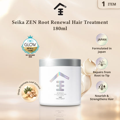 Seika ZEN Root Renewal Hair Treatment 180ml