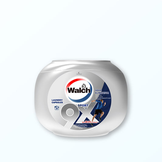 Walch 9X Sports Laundry Capsule 30 Pods
