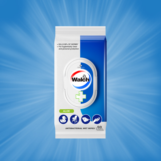 [PWP] Walch® Anti-bacterial Wet Tissue 50pcs - Aloe