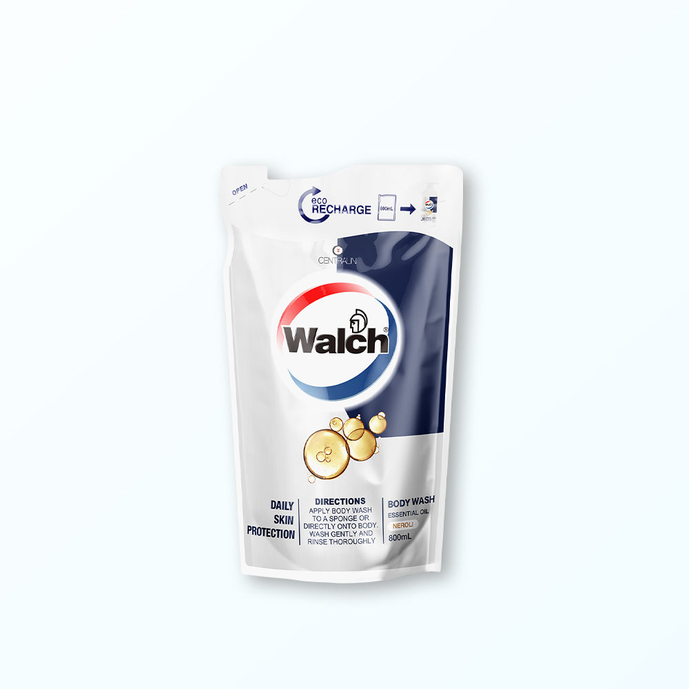 Walch® Anti-bacterial w/ Essential Oil Body Wash Refill Pack 800ml