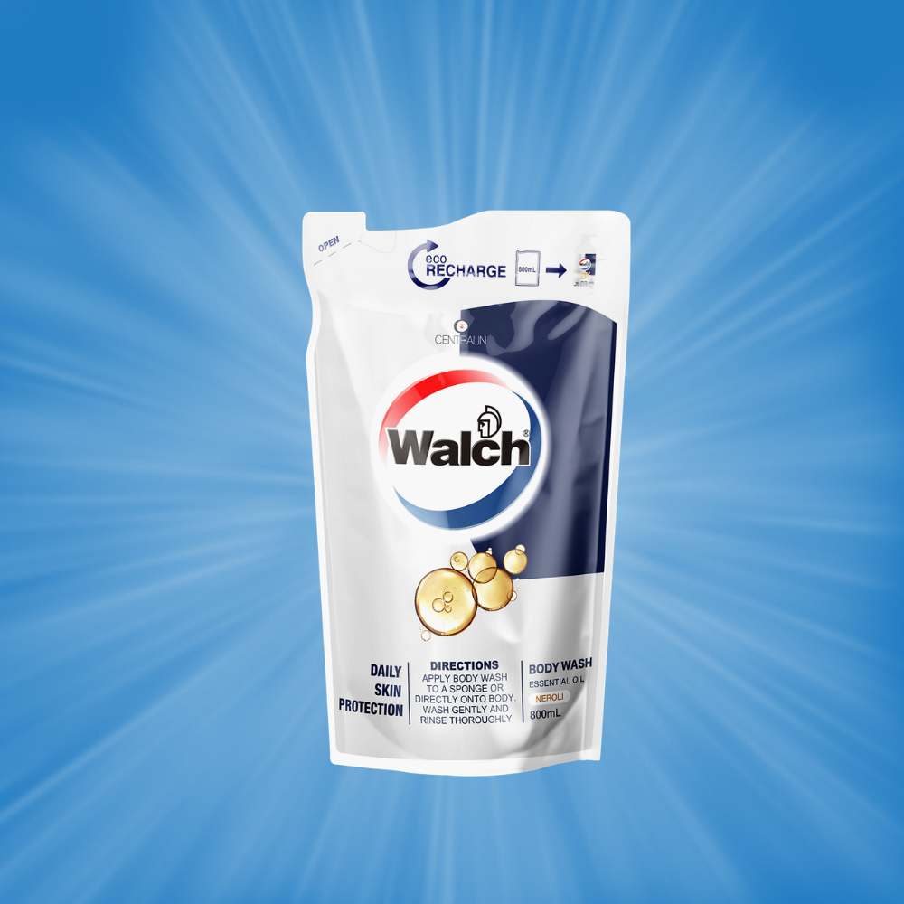 [PWP] Walch® Anti-bacterial w/ Essential Oil Body Wash Refill Pack 800ml