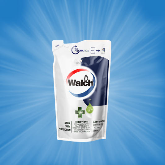[PWP] Walch® Anti-bacterial w/ Essential Oil Body Wash Refill Pack 800ml