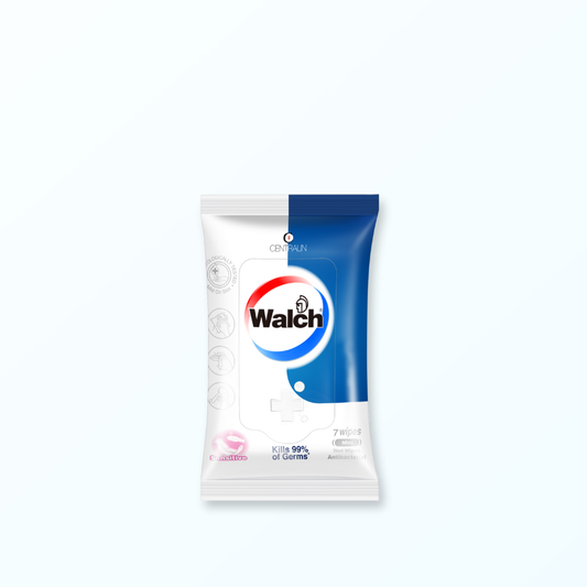 Walch® Anti-bacterial Mini Wet Tissue 7pcs