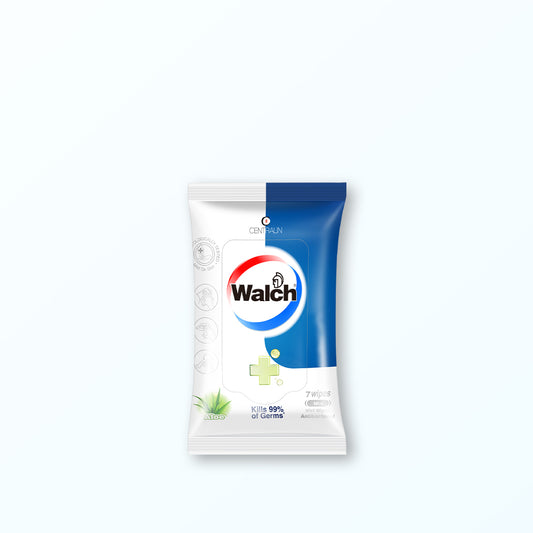Walch® Anti-bacterial Mini Wet Tissue 7pcs