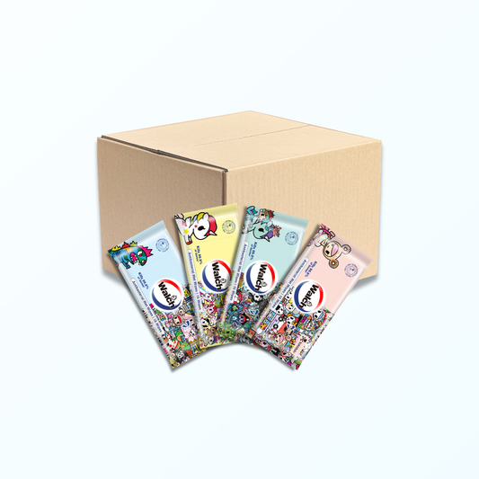 [CARTON] Walch® x tokidoki™ Antibacterial Wet Wipes 10pcs – Aloe