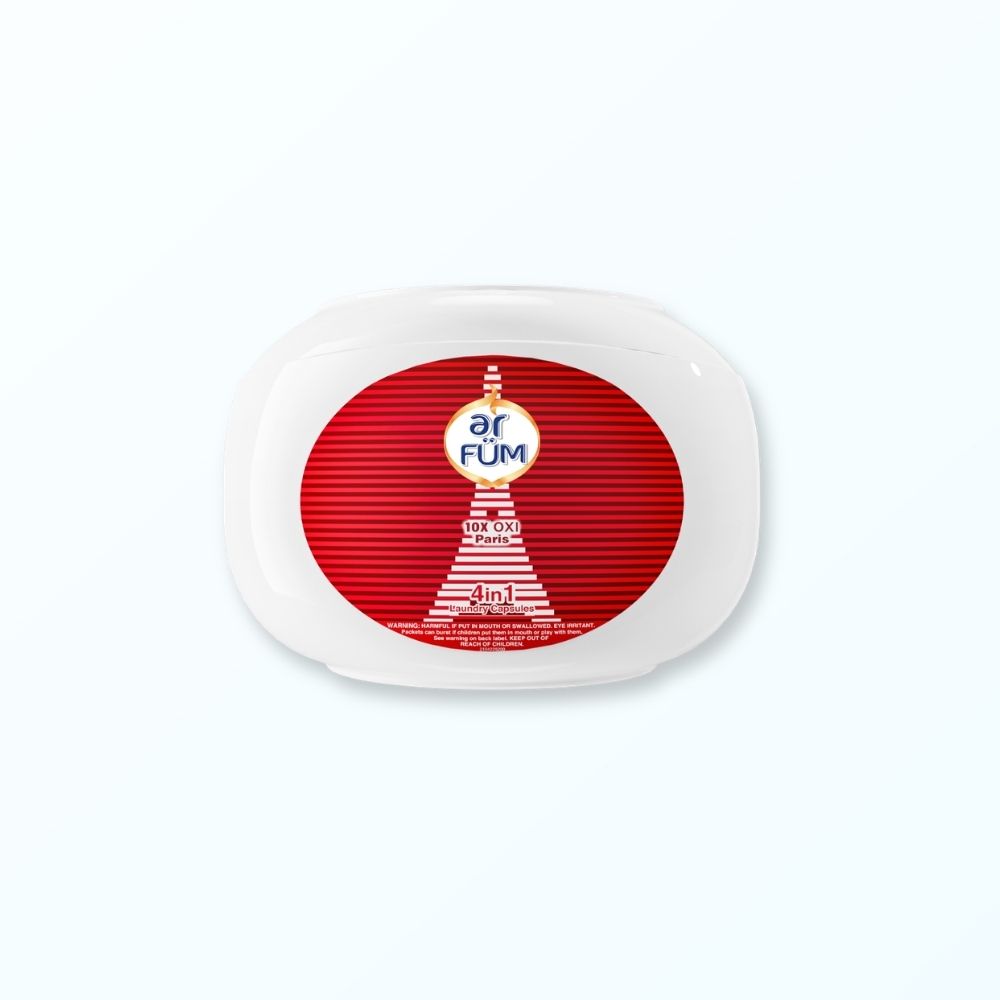 [NEW LAUNCH] ar FÜM Paris 4 In 1 Laundry Capsules 32pods
