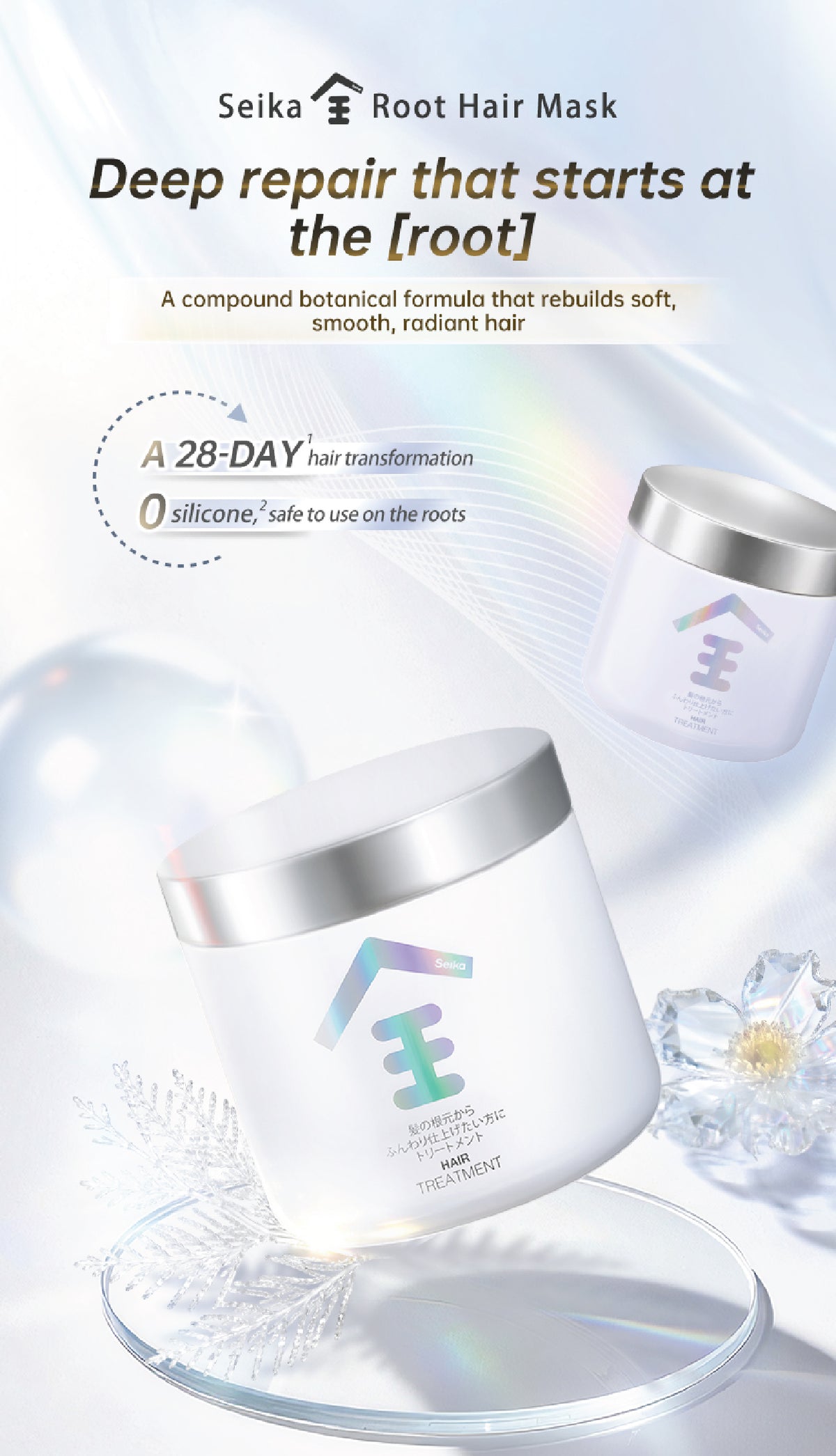 Seika ZEN Root Renewal Hair Treatment 180ml